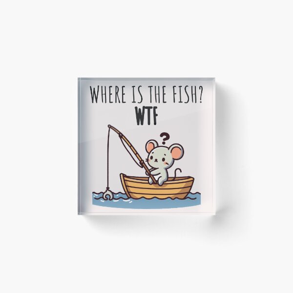 Item preview, Fish Memes Rat designed and sold by LemuellTrends.