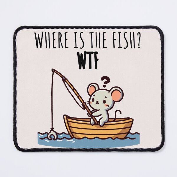 Item preview, Fish Memes Rat designed and sold by LemuellTrends.