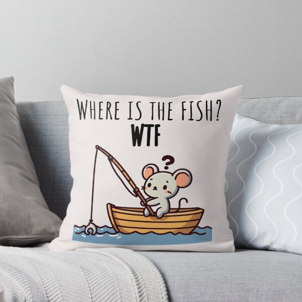 Item preview, Fish Memes Rat designed and sold by LemuellTrends.
