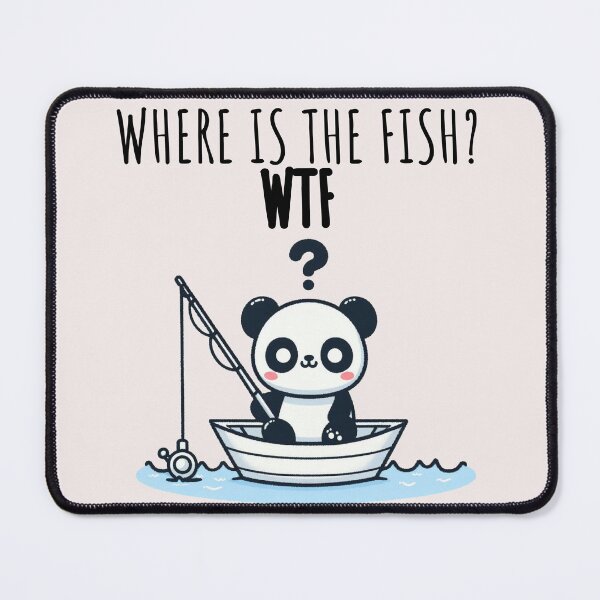Item preview, Fish Memes Panda designed and sold by LemuellTrends.