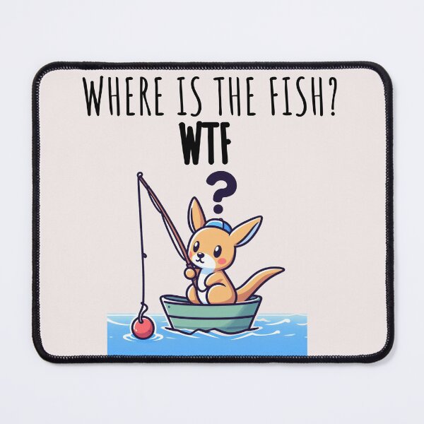 Item preview, Fish Memes Kangaroo designed and sold by LemuellTrends.