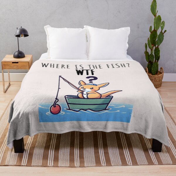 Item preview, Fish Memes Kangaroo designed and sold by LemuellTrends.
