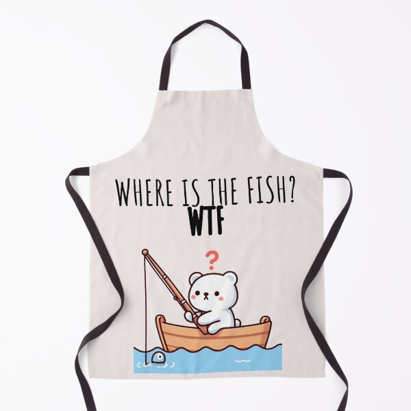 Item preview, Fish Memes Polar Bear designed and sold by LemuellTrends.