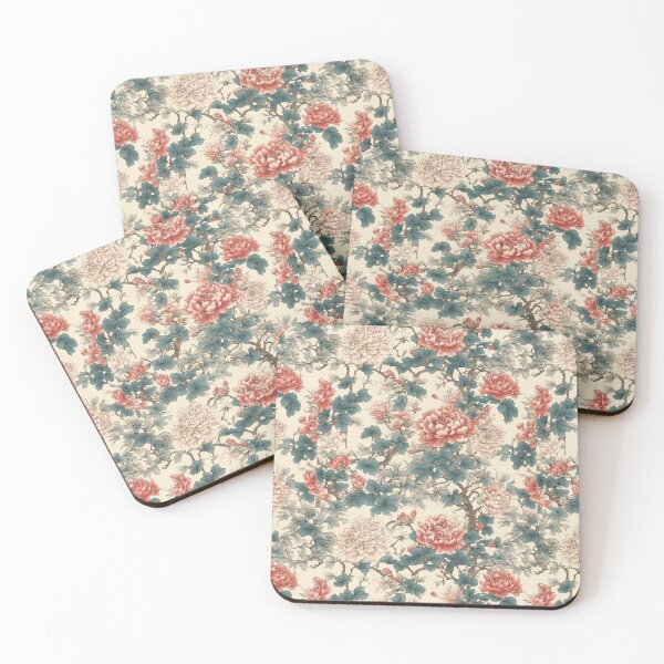 Item preview, Chinese Flowers Floral Seamless Pattern  designed and sold by PaxtonProjects.