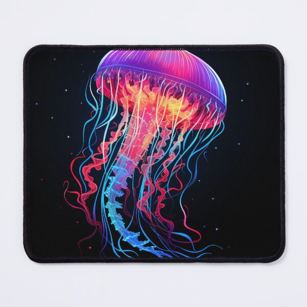 Item preview, Jellyfish Neon Art 1 designed and sold by AstroRisq.