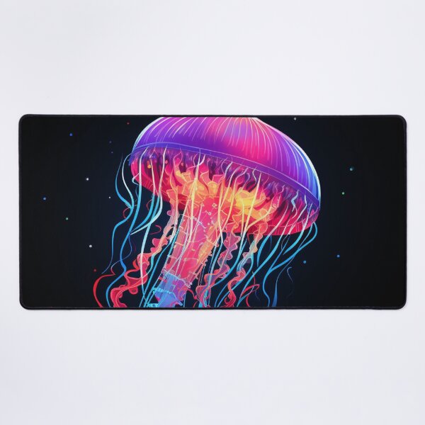 Item preview, Jellyfish Neon Art 1 designed and sold by AstroRisq.
