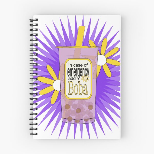 Item preview, In Case of Emergency Add BOBA! designed and sold by Karen-Rocha.