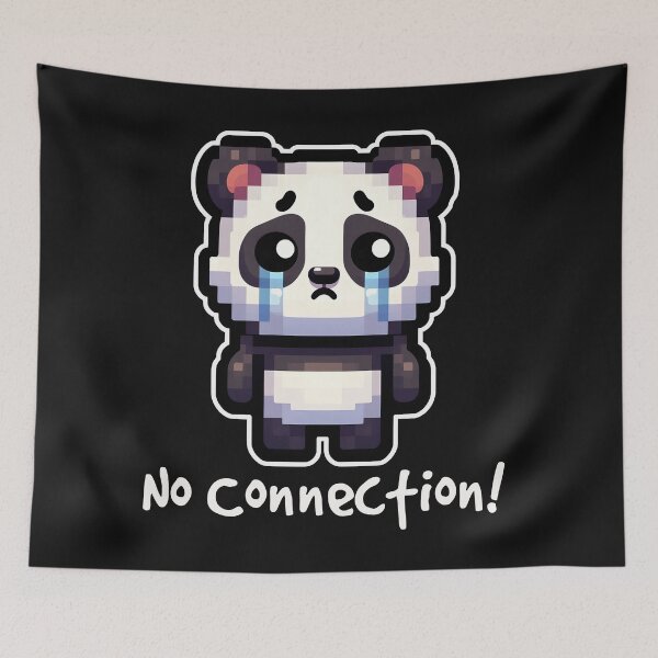 Item preview, No Connection Cute Panda Bear designed and sold by TeddybearClub.