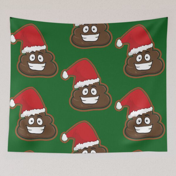 Item preview, Merry Christmas Poop Emoticon Face designed and sold by merchhost.