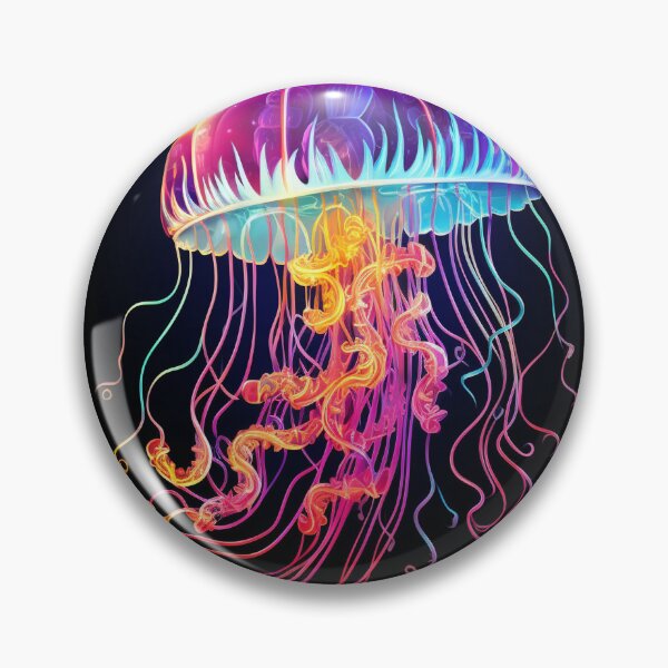 Item preview, Jellyfish Neon Art 2 designed and sold by AstroRisq.