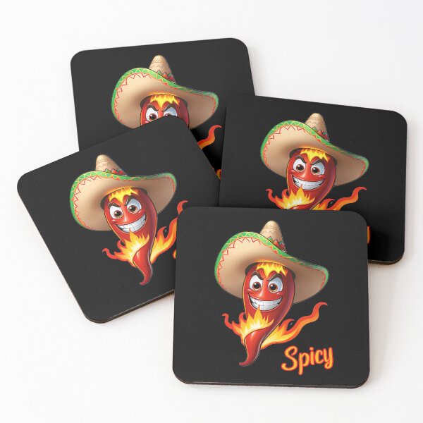 Item preview, Funny Hot And Spicy Mexican Chili Pepper  designed and sold by TheArtOfPat.