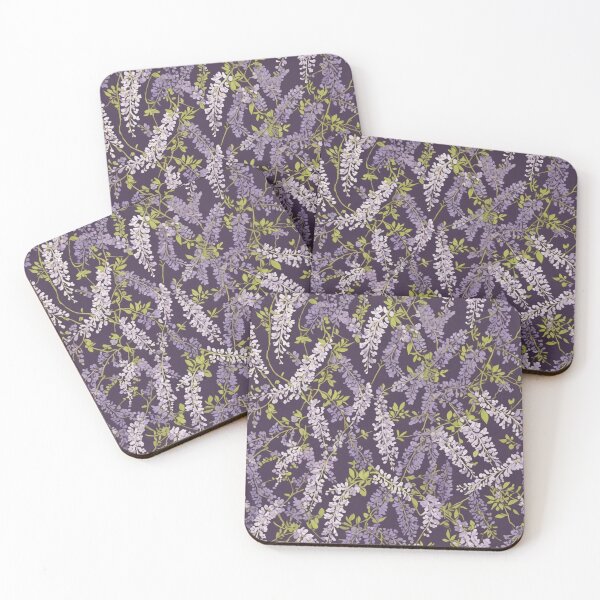 Item preview, Abstract Wisteria Garden Pattern designed and sold by calibrit.
