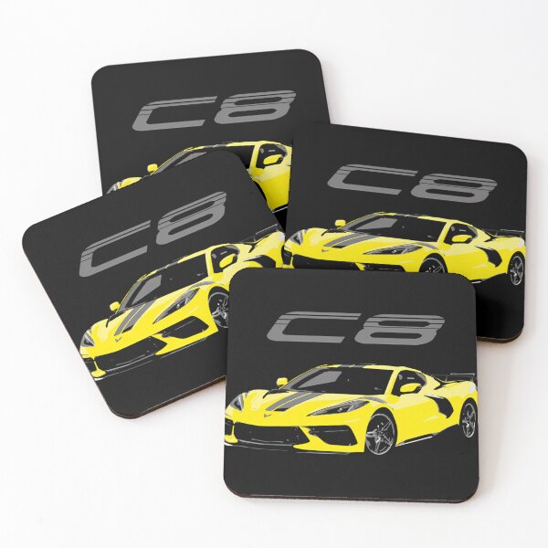 Item preview,  2021 2022 Corvette C8 Accelerate Yellow designed and sold by AnniAhtonen.