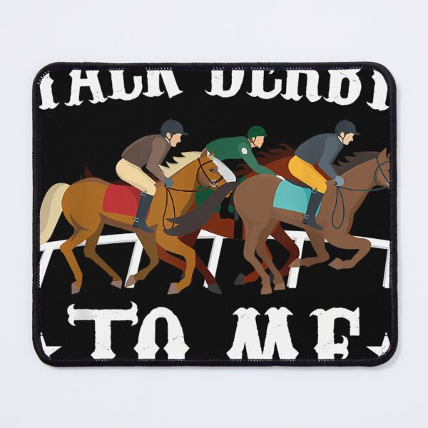 Item preview, Talk Derby To Me Horse Racing Gift designed and sold by AnniAhtonen.
