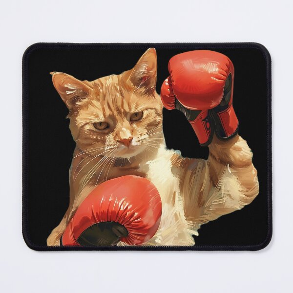 Item preview, Boxer Cat, Boxing Kitten, Kitty Boxer, Sport designed and sold by CreativeArts-S.
