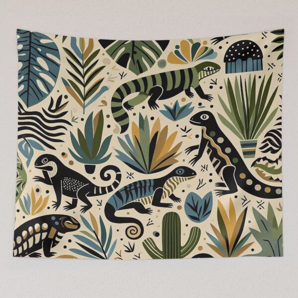 Item preview, Iguana Land designed and sold by Mermaid's Whimsy.