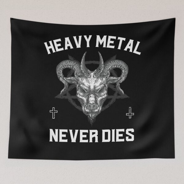 Item preview, Heavy Metal Never Dies Sinister designed and sold by AsierPosada5.