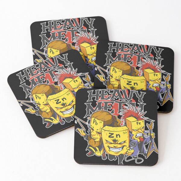Item preview, Heavy Metal Pun Heavy Metal Elements And Music Band designed and sold by AsierPosada5.