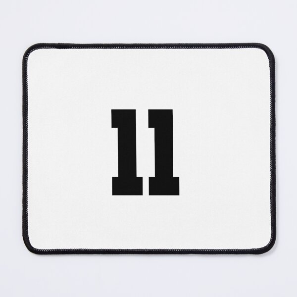 Item preview, 11, eleven, black, University designed and sold by Numbers-Art.