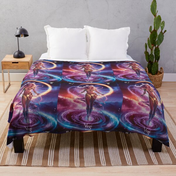 Item preview, Virgo Zodiac. celestial woman, whimsical girl, celestial goddess, celestial girl, sexy girl designed and sold by ZodiacWonders.