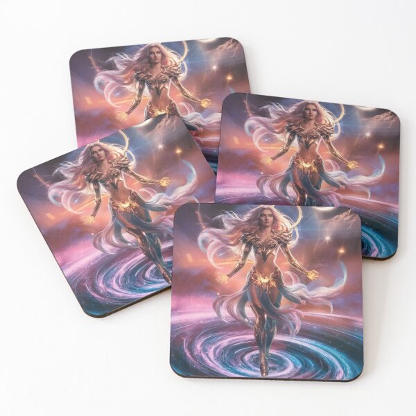 Item preview, Virgo Zodiac. celestial woman, whimsical girl, celestial goddess, celestial girl, sexy girl designed and sold by ZodiacWonders.