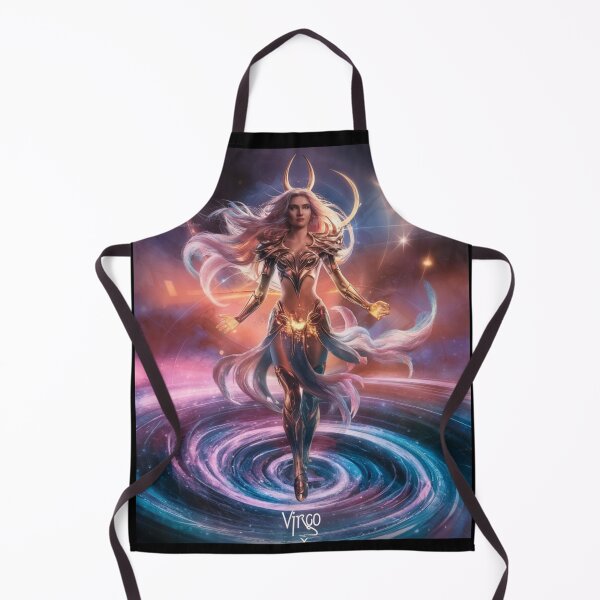 Item preview, Virgo Zodiac. celestial woman, whimsical girl, celestial goddess, celestial girl, sexy girl designed and sold by ZodiacWonders.