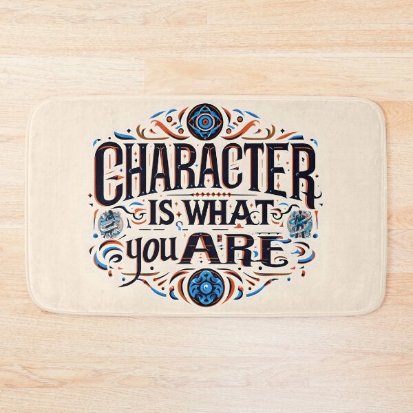 Item preview, Character is what you are, typography designed and sold by maxmaj.