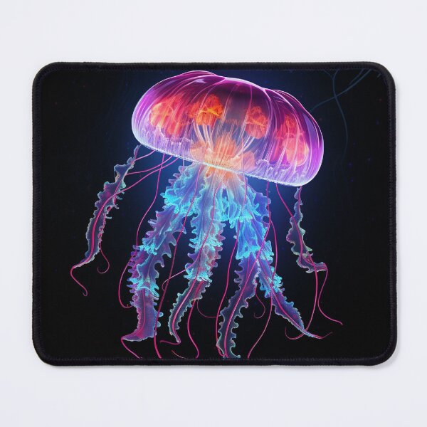 Item preview, Jellyfish Neon Art 3 designed and sold by AstroRisq.