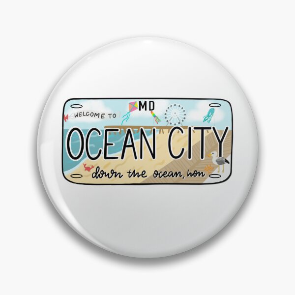 Item preview, Ocean City MD license plate designed and sold by Jeandabean.