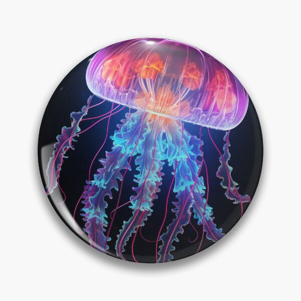 Item preview, Jellyfish Neon Art 3 designed and sold by AstroRisq.
