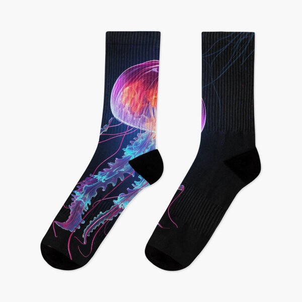 Item preview, Jellyfish Neon Art 3 designed and sold by AstroRisq.