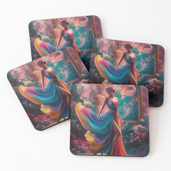 Item preview, Virgo Zodiac. celestial woman, whimsical girl, celestial goddess, celestial girl, sexy girl designed and sold by ZodiacWonders.