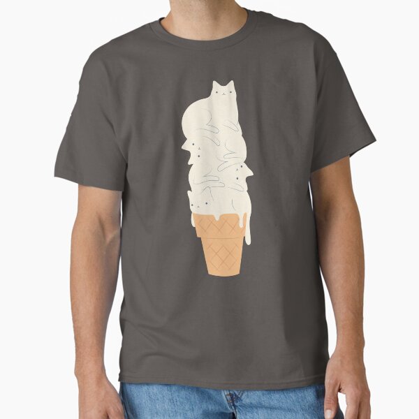 Item preview, Cat ice cream 2024 designed and sold by ilovedoodle.