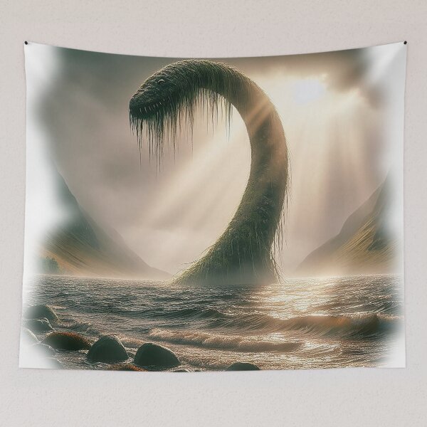 Item preview, nessie dives deep designed and sold by Foxlindesigns.
