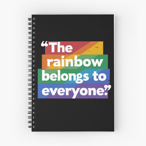 Item preview, The Rainbow Belongs to Everyone LGBTQ+ Pride Month Festival designed and sold by overheadclick.