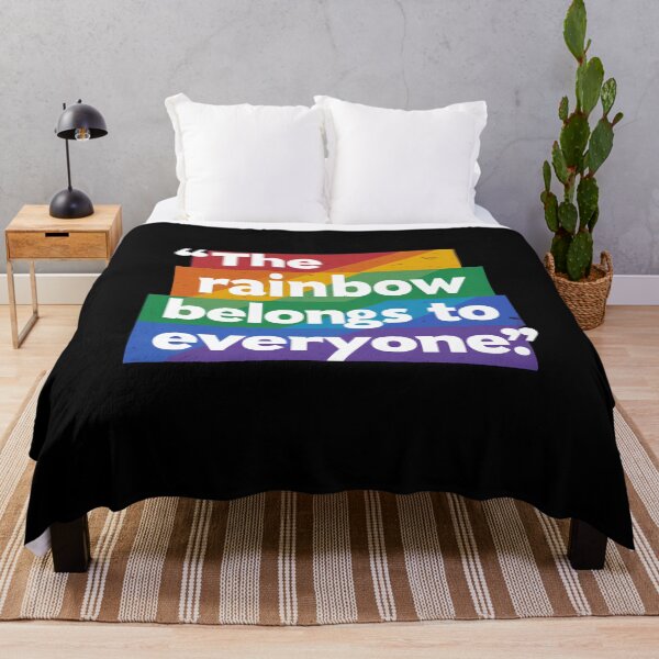 Item preview, The Rainbow Belongs to Everyone LGBTQ+ Pride Month Festival designed and sold by overheadclick.