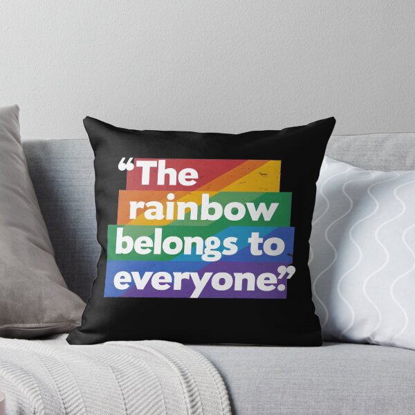 Item preview, The Rainbow Belongs to Everyone LGBTQ+ Pride Month Festival designed and sold by overheadclick.