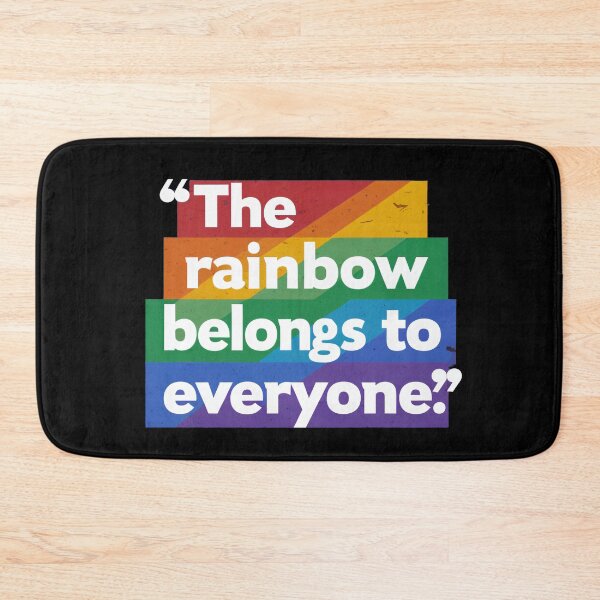 Item preview, The Rainbow Belongs to Everyone LGBTQ+ Pride Month Festival designed and sold by overheadclick.