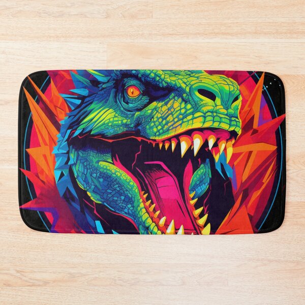 Item preview, Nuclear Lizard Monster Neon Art 4 designed and sold by AstroRisq.