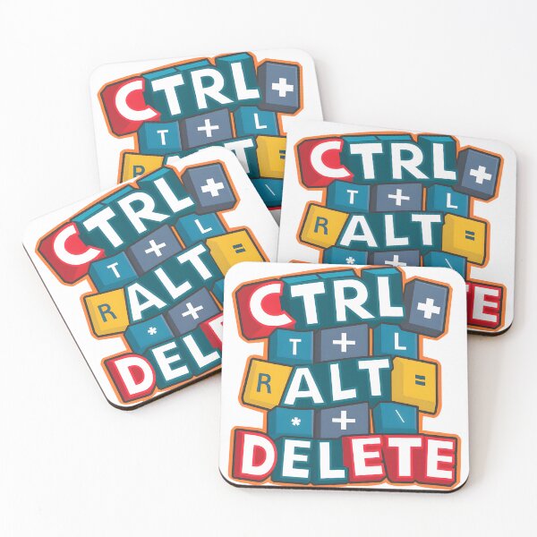Item preview, Ctrl + Alt + Delete Keyboard Shortcut  designed and sold by Dazzle-Sizzle.