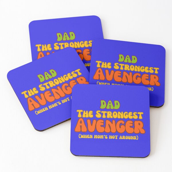 Item preview, Dad, The Strongest Avenger (When Mom's Not Around) designed and sold by Jim Stephens.