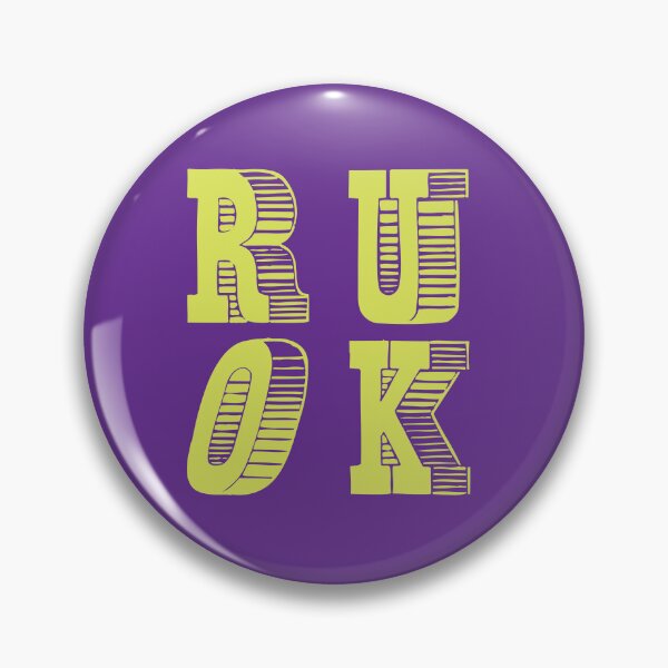 Item preview, R U OK | Psychlogy | Motivational Sayings | adulting | How are you designed and sold by themichetti.