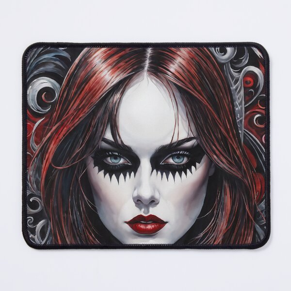 Item preview, Portrait of Red Haired Woman designed and sold by MacabreVisions.