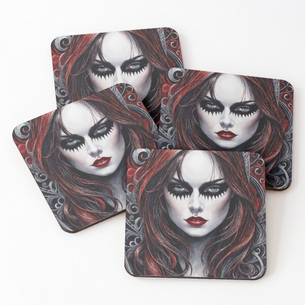 Item preview, Portrait of Red Haired Woman designed and sold by MacabreVisions.