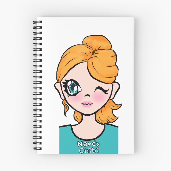 Item preview, Chibi Face blonde cutie - teal shirt  designed and sold by NerdyChibi.