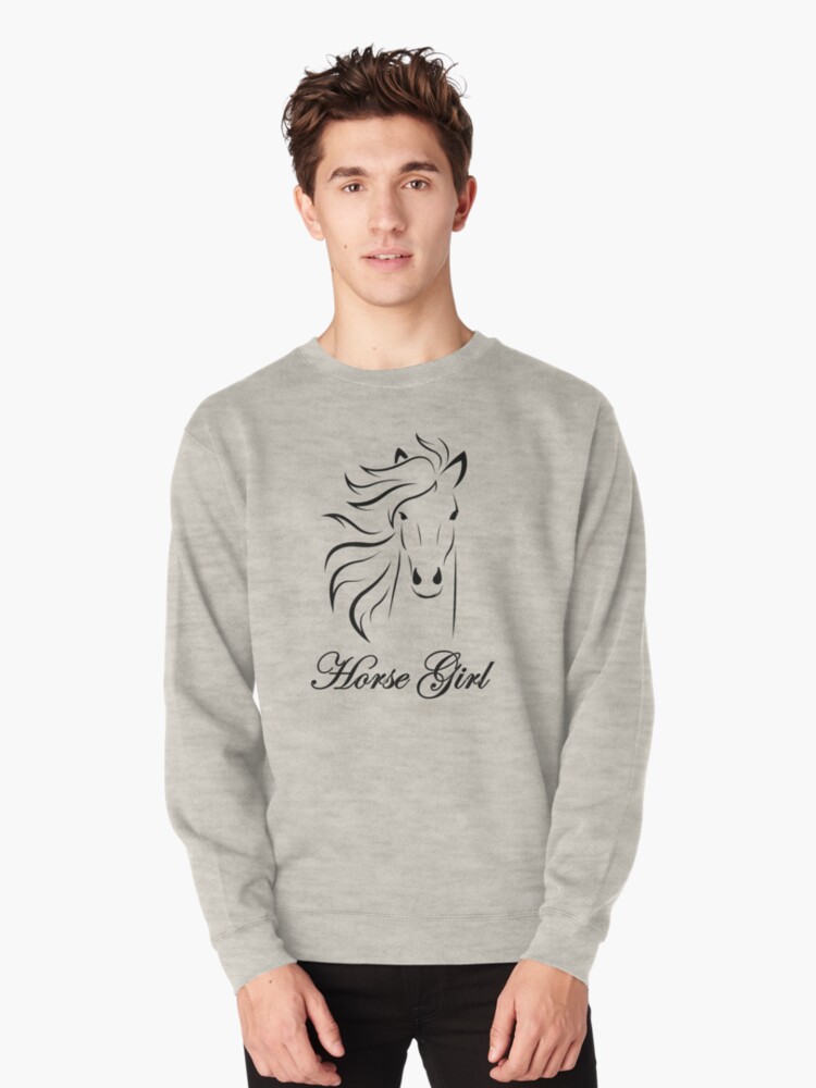 horse girl sweatshirt