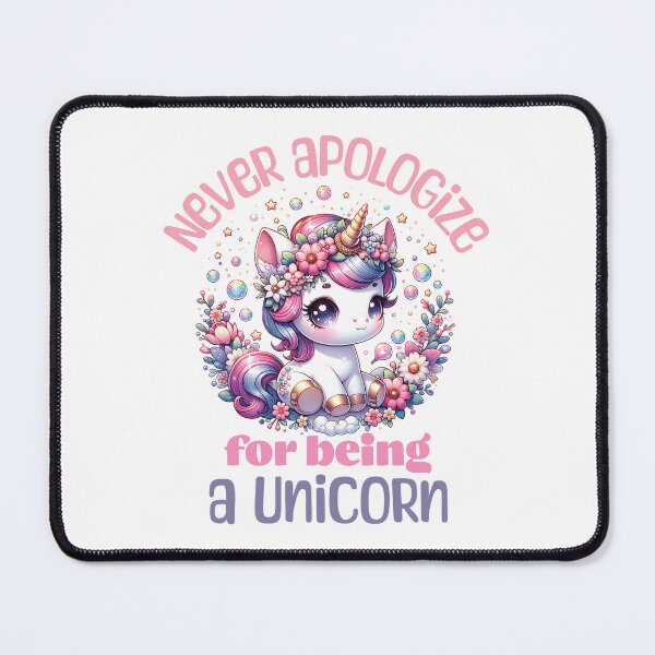 Item preview, Never Apologize for Being a Unicorn designed and sold by CM2P.