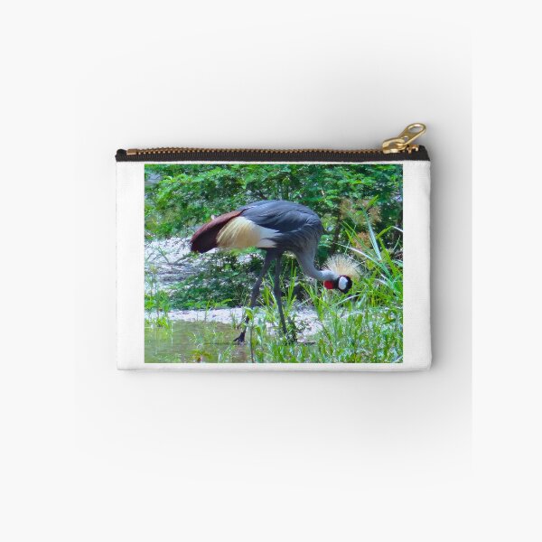 Item preview, afternoon snack -  one grey crested crane designed and sold by exploramum.