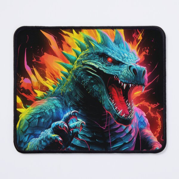 Item preview, Nuclear Lizard Monster Neon Art 5 designed and sold by AstroRisq.