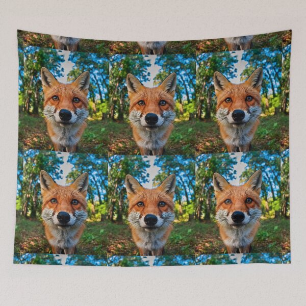 Item preview, Fox Portrait. wide angle, fisheye designed and sold by FoxVibes.